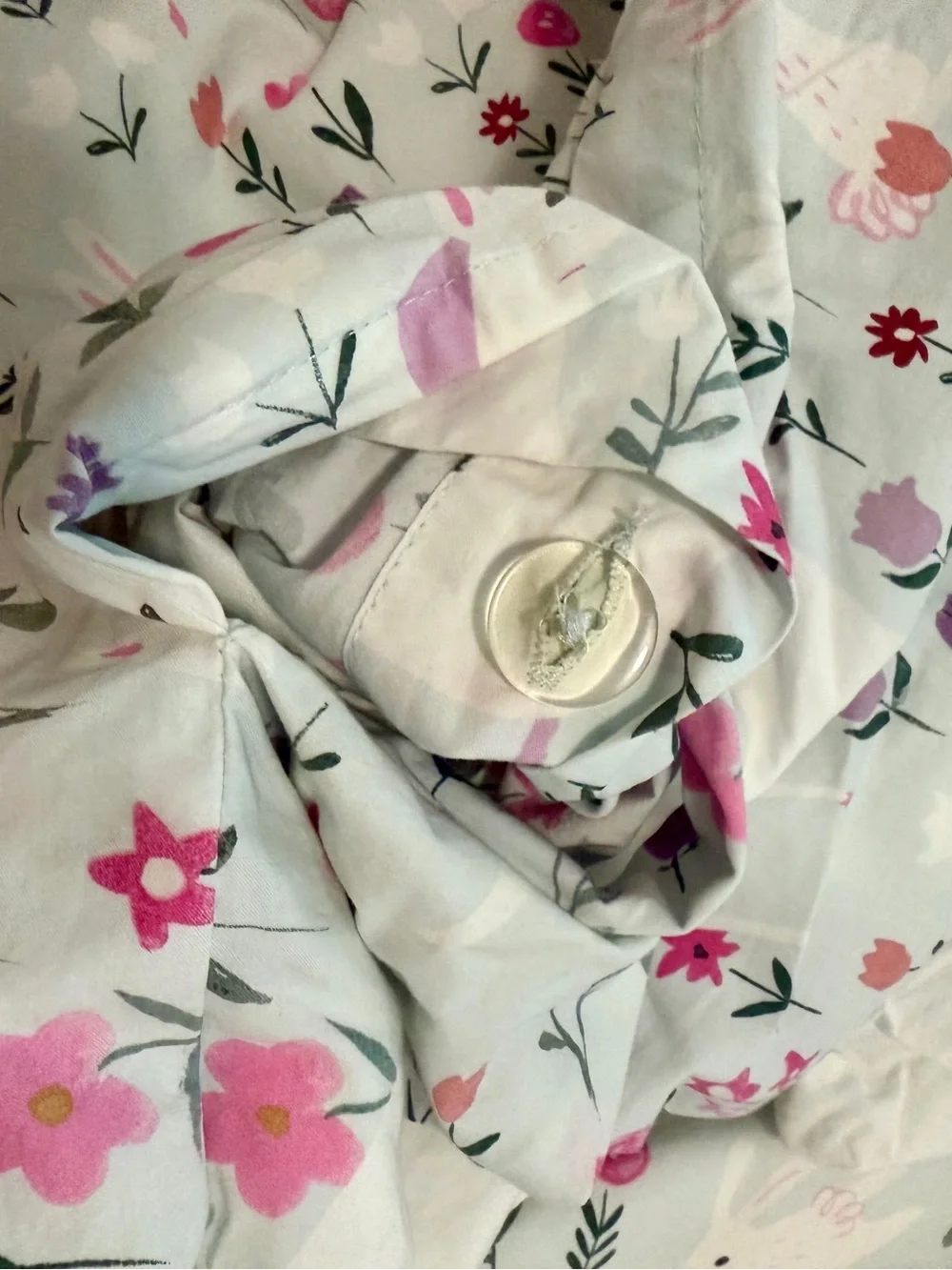 Pottery Barn Kids Mystical Unicorn Organic Cotton Full/Queen Duvet Cover Bedding